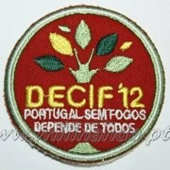 EMBLEMA BORDADO - CURSO DECIF '12