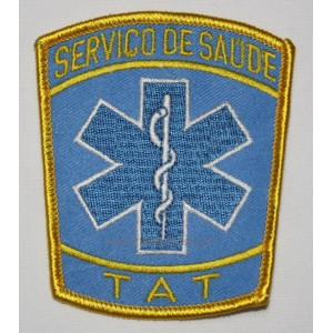 EMBLEMA BORDADO - TAT - SERVIÇO DE SAÚDE EMBLEMA BORDADO - TAT - SERVIÇO DE SAÚDE