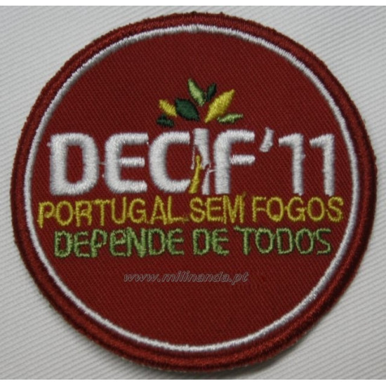 EMBLEMA BORDADO - CURSO DECIF '11