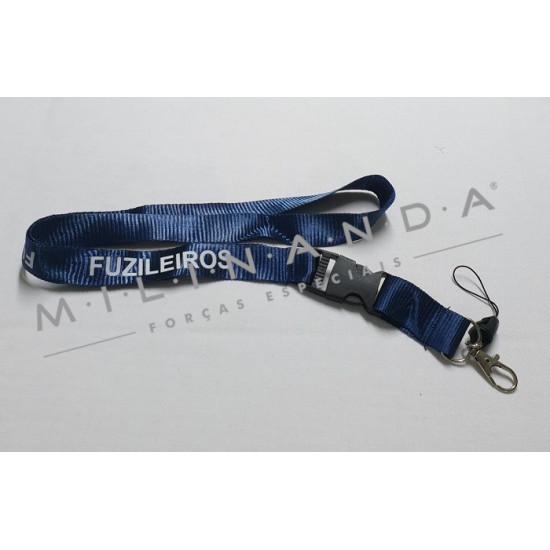 FITA DE PESCOÇO AZUL FUZILEIROS