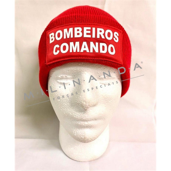 GORRO VERMELHO REFLETOR COMANDO