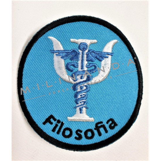 EMBLEMA BORDADO FILOSOFIA