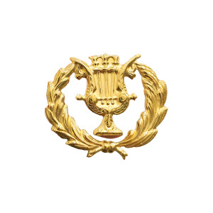 EMBLEMA BANDA DE MÚSICA - DOURADO