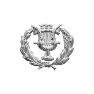 EMBLEMA BANDA DE MÚSICA - PRATEADO