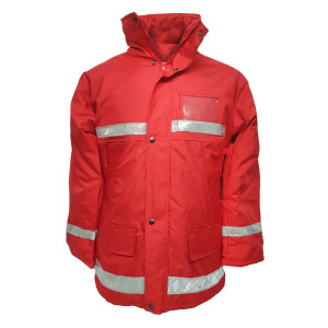 CASACO ABAFO BOMBEIROS VERMELHO CASACO ABAFO BOMBEIROS VERMELHO