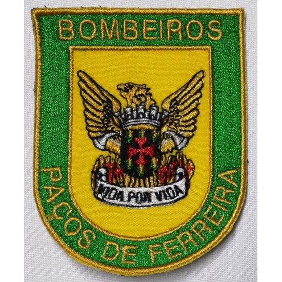 EMBLEMA BORDADO B.V. PAÇOS DE FERREIRA