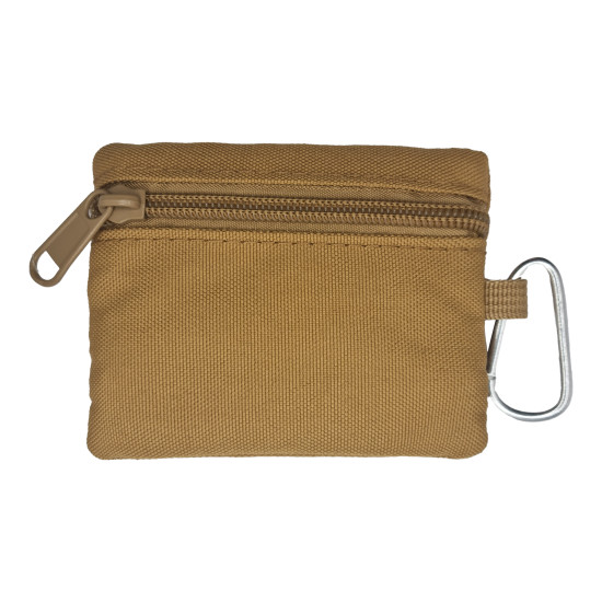 PORTA MOEDAS TÁTICO COM CHAVEIRO