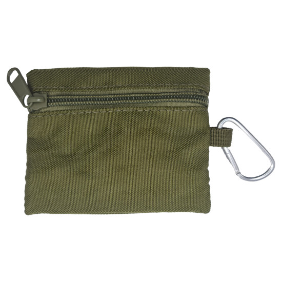 PORTA MOEDAS TÁTICO COM CHAVEIRO