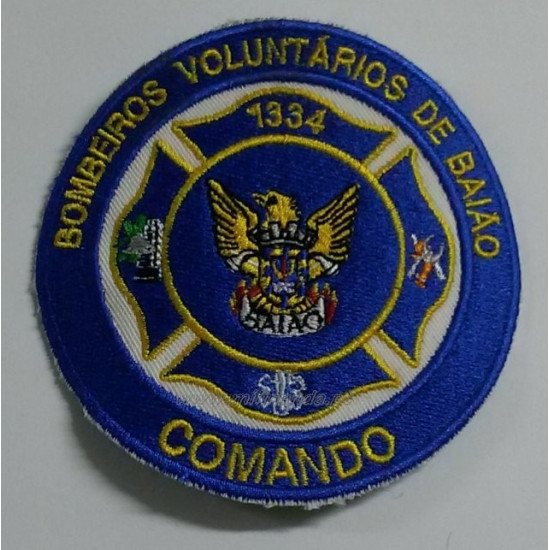 EMBLEMA BORDADO B.V.BAIÃO