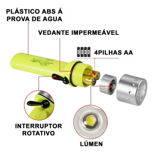 LANTERNA DE MERGULHO PROFORCE  Nº23 LANTERNA DE MERGULHO PROFORCE  Nº23