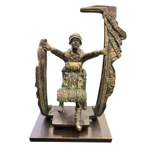 TROFÉU PARAQUEDISTAS POSIÇÃO Á PORTA TROFÉU PARAQUEDISTAS POSIÇÃO Á PORTA