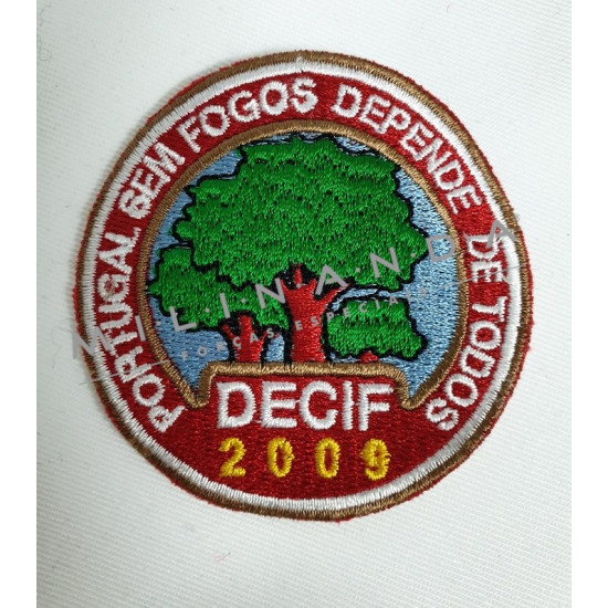 EMBLEMA BORDADO DECIF 2009