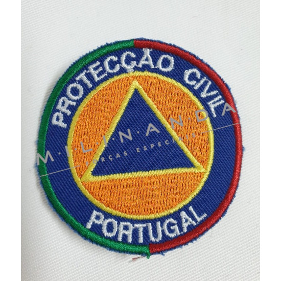 EMBLEMA BORDADO PROTEÇÃO CIVIL