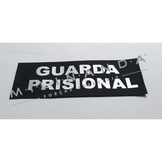 VELCRO REFLETOR GUARDA PRISIONAL