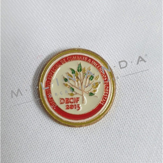 PIN BOMBEIRO DECIF 2015