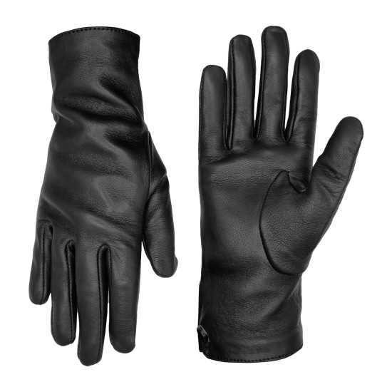 LUVAS EM PELE PRETO - FEMININO LUVAS EM PELE PRETO - FEMININO