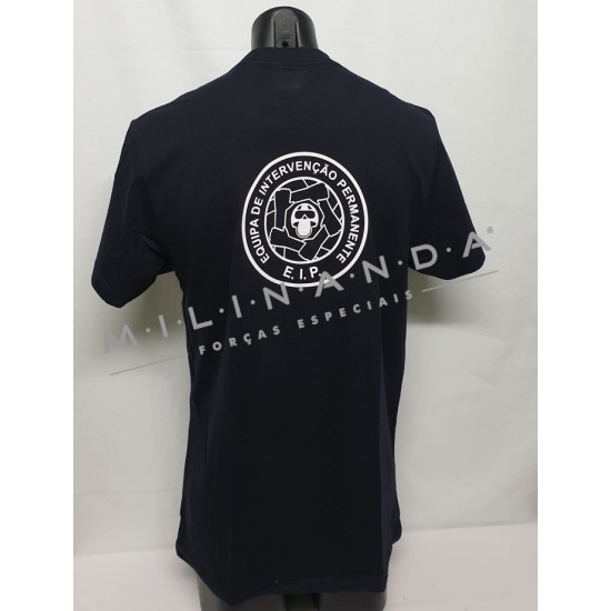 T-SHIRT AZUL CURSO BOMBEIROS EIP TAMANHOS GRANDES