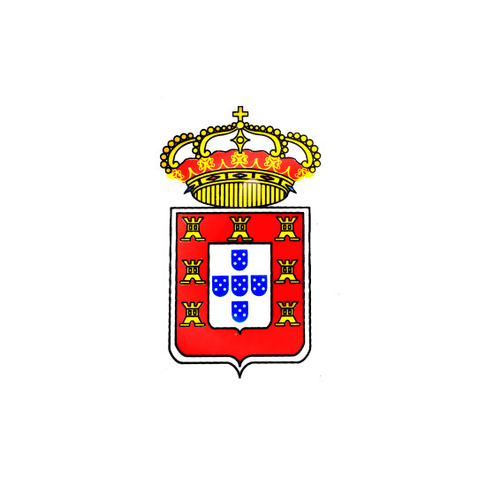 AUTOCOLANTE BRASÃO MONARQUIA