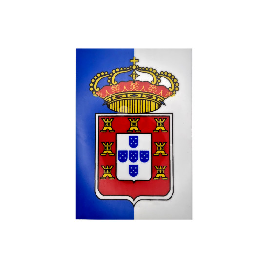 AUTOCOLANTE BRASÃO MONARQUIA