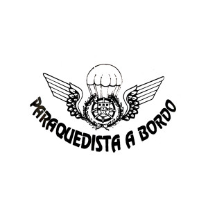 AUTOCOLANTE PARAQUEDISTA  AUTOCOLANTE PARAQUEDISTA