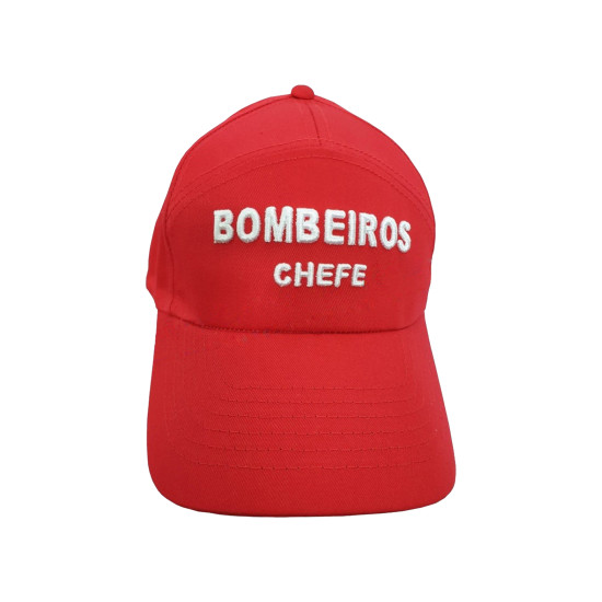 BONÉ BORDADO BOMBEIROS -CHEFE