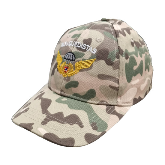 BONÉ BORDADO PARAQUEDISTA MULTICAM BONÉ BORDADO PARAQUEDISTA MULTICAM