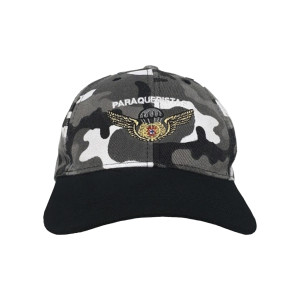 BONÉ CAMUFLADO BORDADO PARAQUEDISTA BONÉ CAMUFLADO BORDADO PARAQUEDISTA