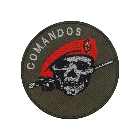 EMBLEMA BORDADO COMANDOS