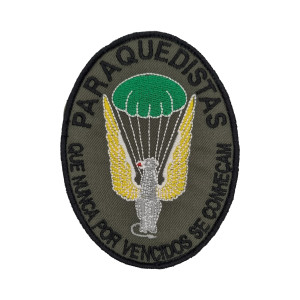 EMBLEMA BORDADO PARAQUEDISTA