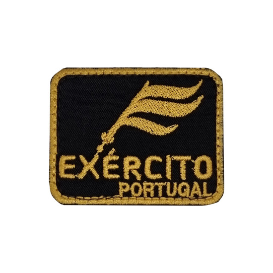 EMBLEMA BORDADO EXÉRCITO - PRETO