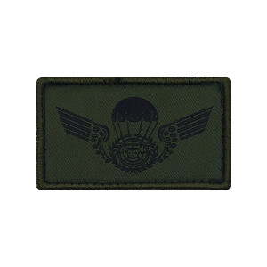 EMBLEMA EM FILME PARAQUEDISTA  EMBLEMA EM FILME PARAQUEDISTA