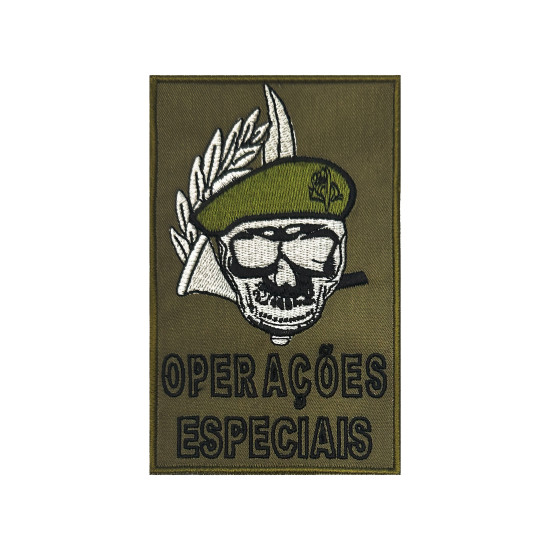 EMBLEMA BORDADO OPERAÇÕES ESPECIAIS