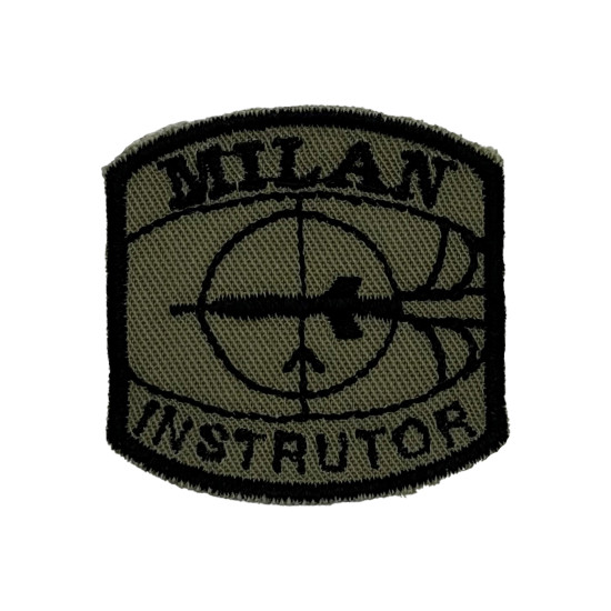 EMBLEMA BORDADO- CURSO INSTRUTOR MILAN