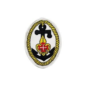 EMBLEMA BORDADO- DISTINTIVO DE ESCUTEIRO MARÍTIMO EMBLEMA BORDADO- DISTINTIVO DE ESCUTEIRO MARÍTIMO
