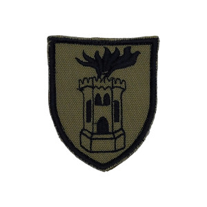 EMBLEMA BORDADO- REGIMENTO TRANSMISSÕES  EMBLEMA BORDADO- REGIMENTO TRANSMISSÕES