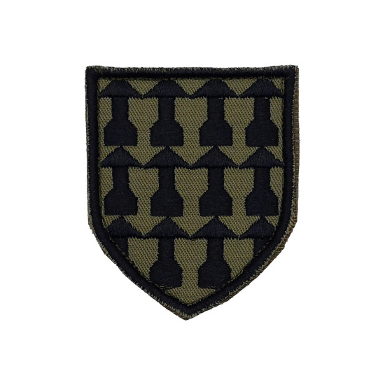 EMBLEMA BORDADO- BATARIA AA