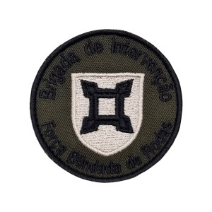 EMBLEMA BORDADO BRIGADA DE INTERVENÇÃO