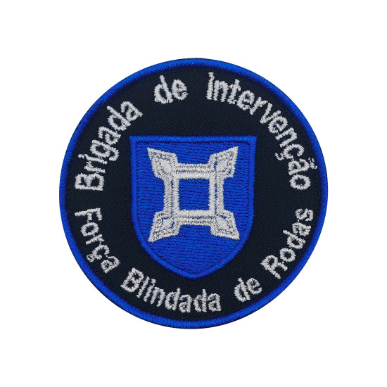 EMBLEMA BORDADO- BI FORÇA BLINDADA RODAS