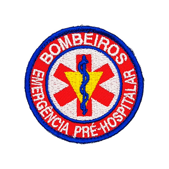 EMBLEMA CURSO BOMBEIROS EMERGÊNCIA PRÉ-HOSPITALAR