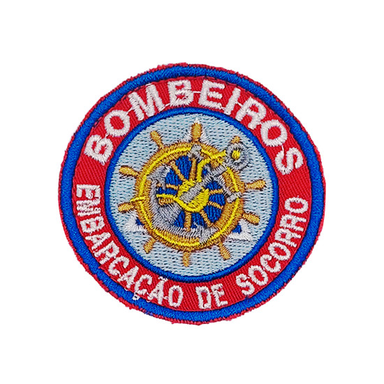 EMBLEMA CURSO BOMBEIROS EMBARCAÇÃO DE SOCORRO