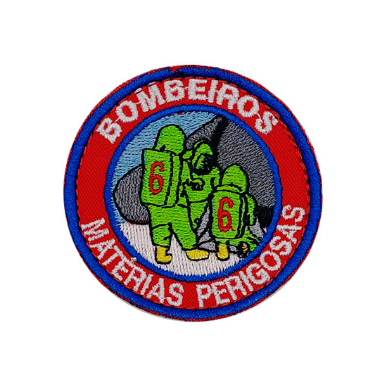 EMBLEMA CURSO BOMBEIRO MATÉRIAS PERIGOSAS