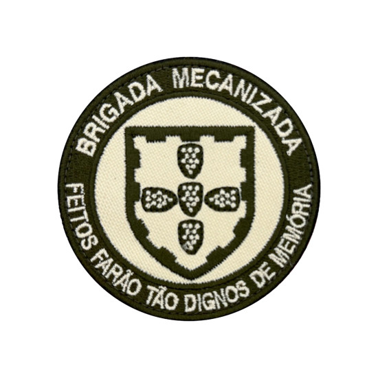 EMBLEMA BORDADO BRIGADA MECANIZADA