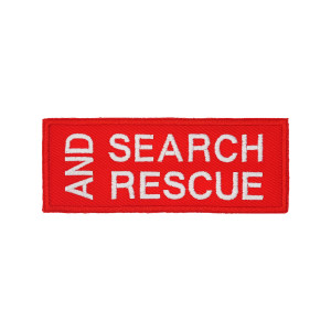 EMBLEMA BORDADO - RESCUE  EMBLEMA BORDADO - RESCUE
