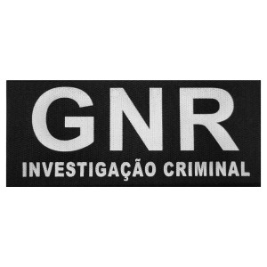 VELCRO REFLETOR GNR INVESTIGAÇÃO CRIMINAL VELCRO REFLETOR GNR INVESTIGAÇÃO CRIMINAL