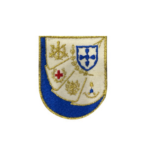 EMBLEMA BORDADO - BATALHÃO APOIO E SERVIÇOS - BM  EMBLEMA BORDADO - BATALHÃO APOIO E SERVIÇOS - BM