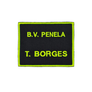 NOME BORDADO P/BOMBEIRO NOME BORDADO P/BOMBEIRO
