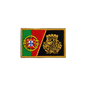 BANDEIRA PORTUGAL EXÉRCITO BORDADA  BANDEIRA PORTUGAL EXÉRCITO BORDADA