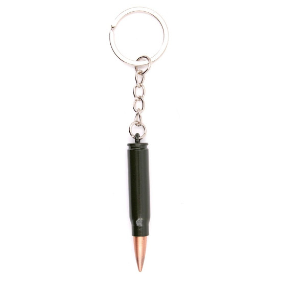 PORTA CHAVES BALA 5.6CM VERDE-COBRE PORTA CHAVES BALA 5.6CM VERDE-COBRE