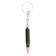 PORTA CHAVES BALA 5.6CM VERDE-COBRE PORTA CHAVES BALA 5.6CM VERDE-COBRE