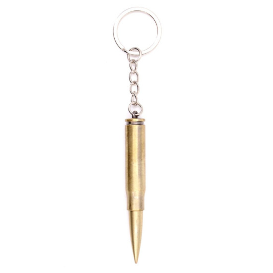 PORTA CHAVES BALA 7.6CM DOURADO PORTA CHAVES BALA 7.6CM DOURADO